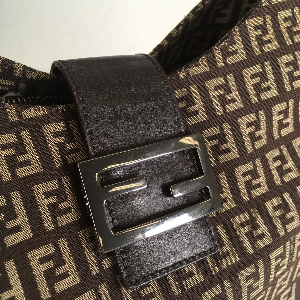 Fendi Zucca Shoulder Bag