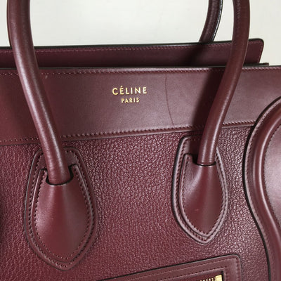 Celine Micro Luggage Tote