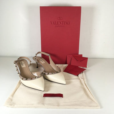 Valentino Rockstud Kitten Heels