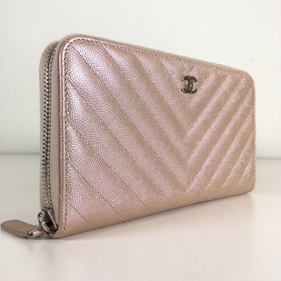 Chanel Long Zippy Wallet