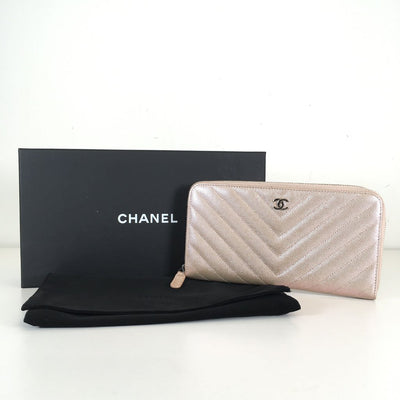 Chanel Long Zippy Wallet