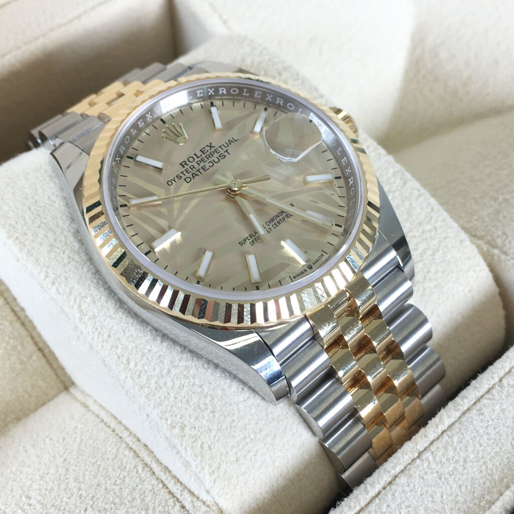 Rolex Datejust 36 Palm Motif