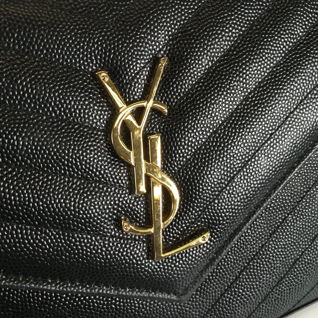 Saint Laurent (YSL) Cassandre Wallet on Chain