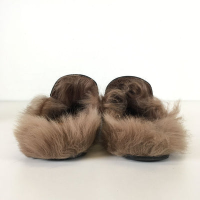 Gucci Princetown Fur Loafers