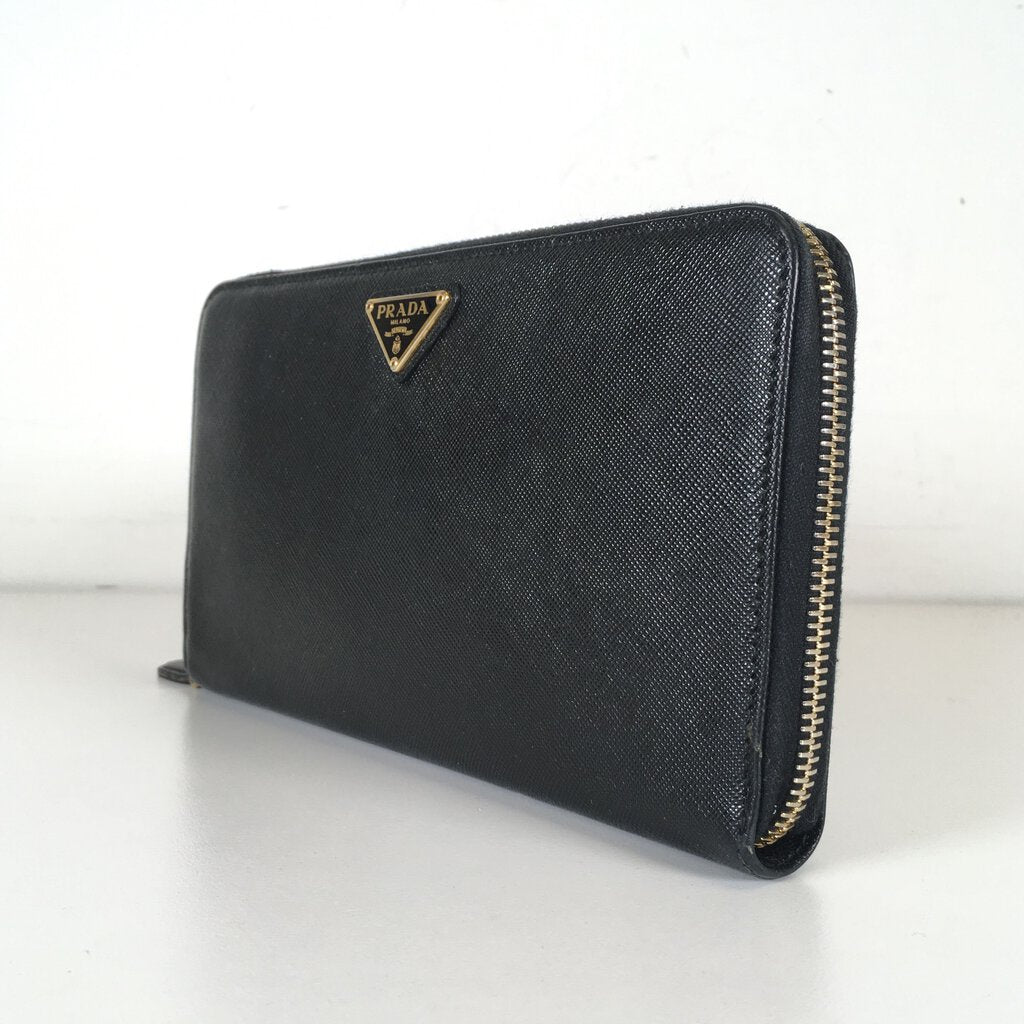 Prada Saffiano Organizer Wallet