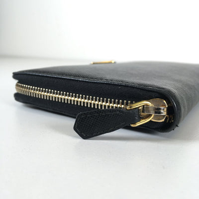 Prada Saffiano Organizer Wallet