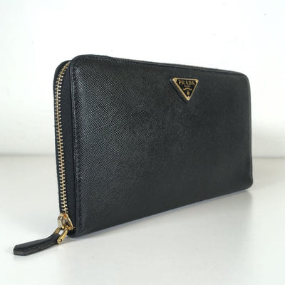 Prada Saffiano Organizer Wallet