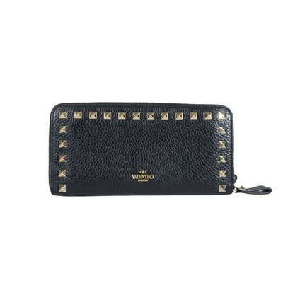 Valentino Rockstud Zippered Wallet