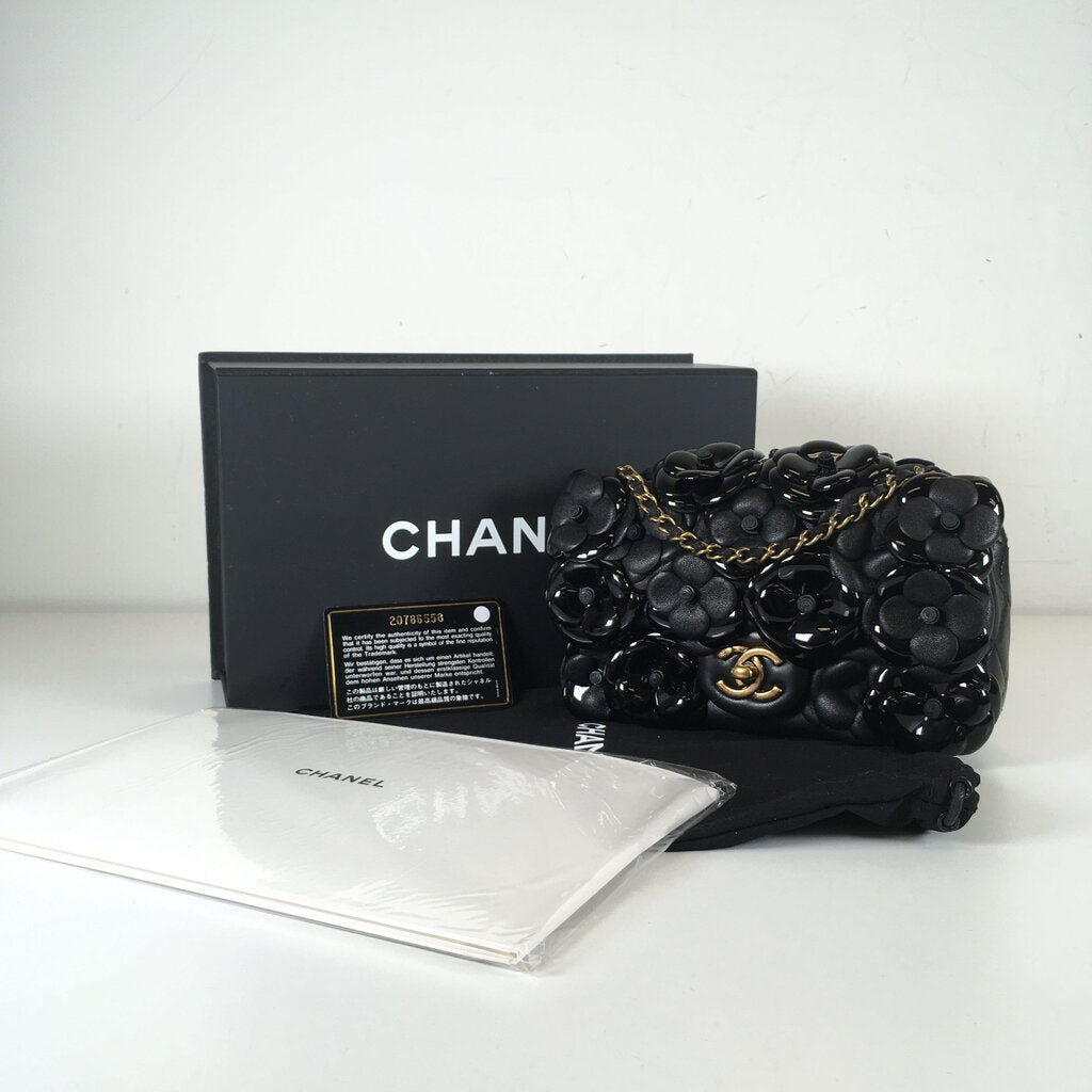 Chanel Mini Camellia Flap