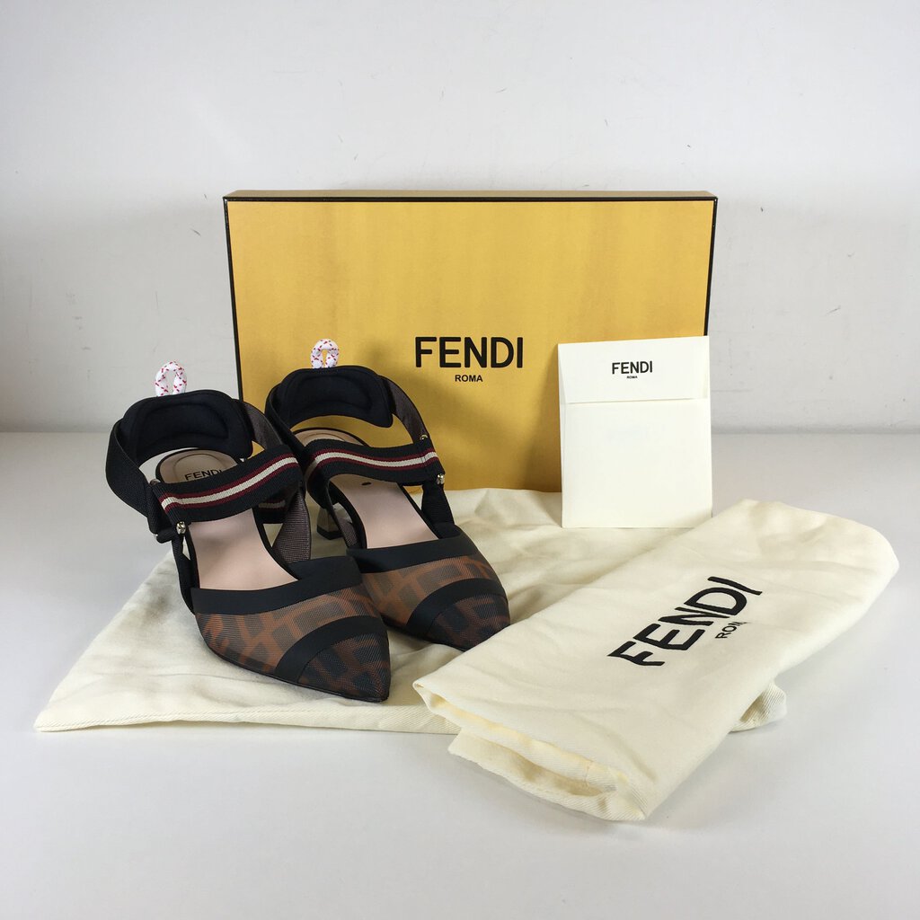 Fendi Colibri Slingback Pumps