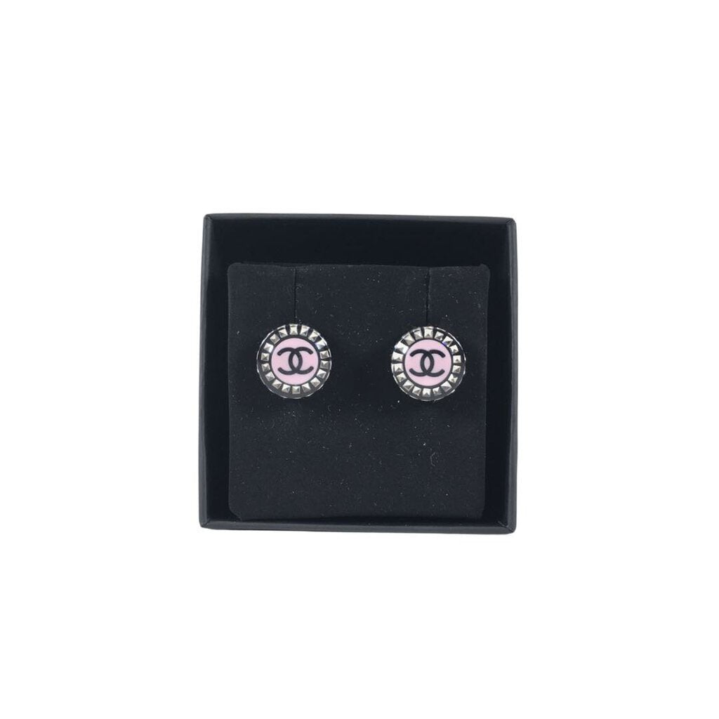 Chanel CC Resin Earrings