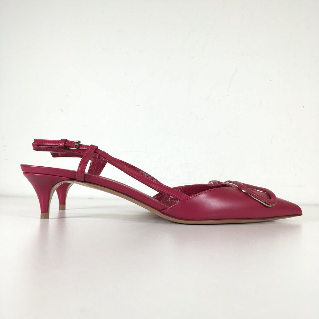 Valentino V Logo Signature Slingback Pumps