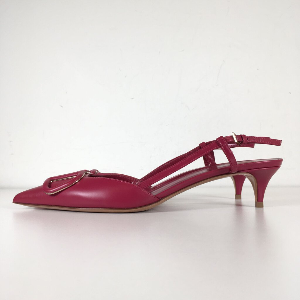 Valentino V Logo Signature Slingback Pumps