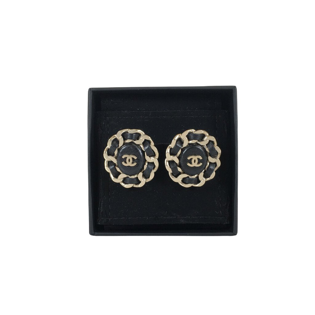 Chanel Sunflower Earrings