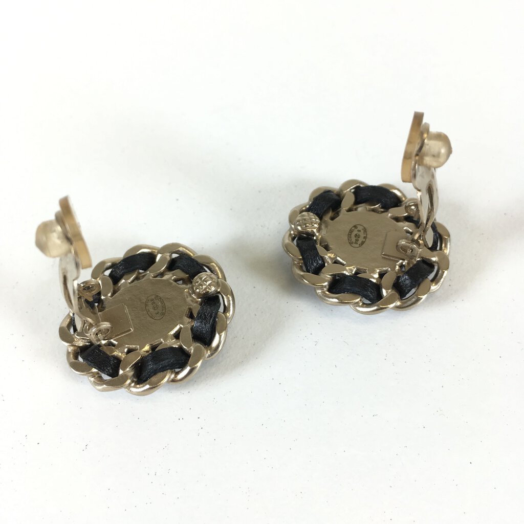 Chanel Sunflower Earrings