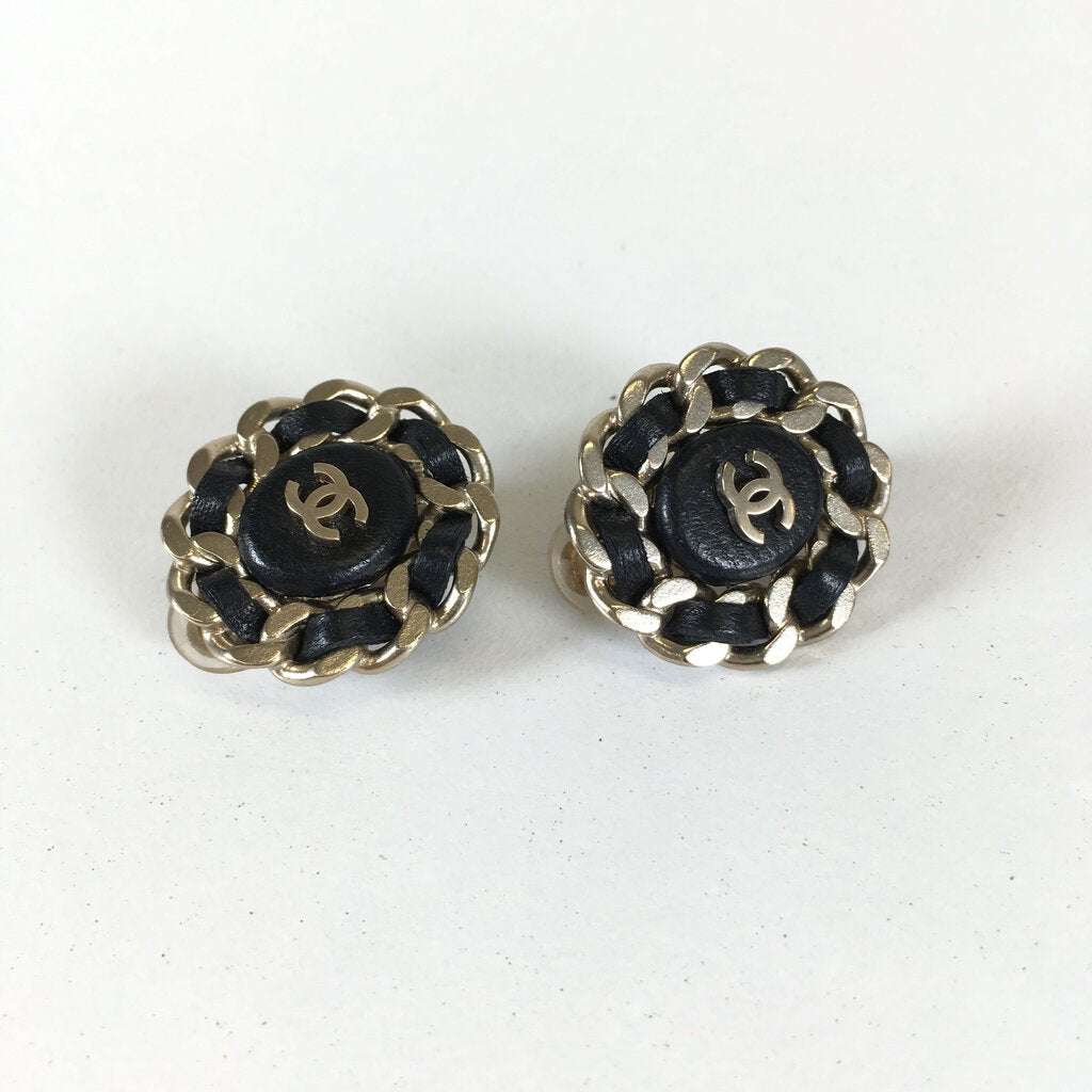 Chanel Sunflower Earrings