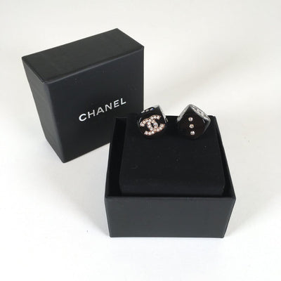 Chanel Dice Earrings