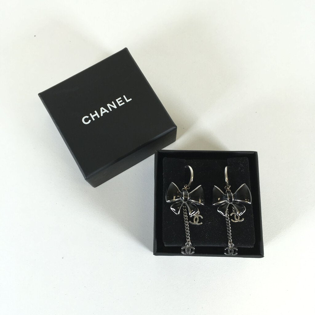 Chanel Bow Earrings