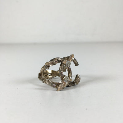 Chanel Aged Gold Ring