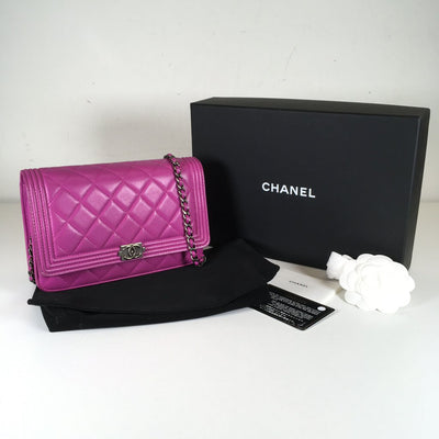 Chanel Boy Wallet on Chain