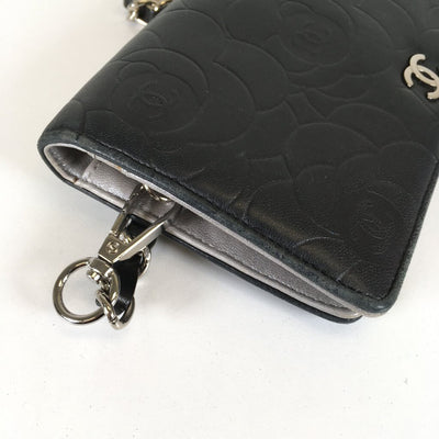 Chanel Camellia Wallet with Chain