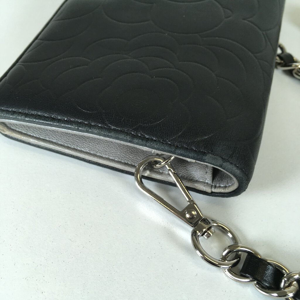 Chanel Camellia Wallet with Chain