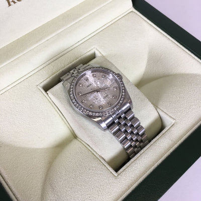 Rolex Datejust Diamond Watch