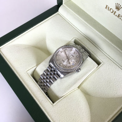 Rolex Datejust Diamond Watch