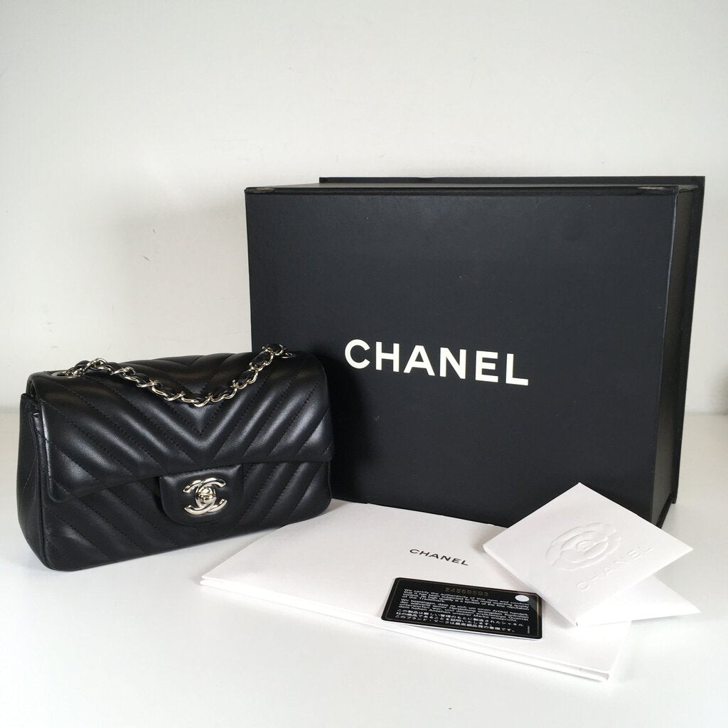 Chanel Chevron Mini Rectangle