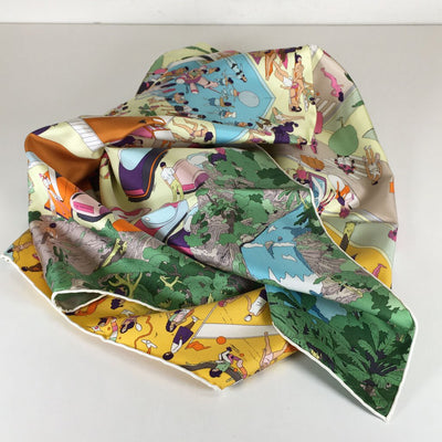 Hermes Silk Scarf