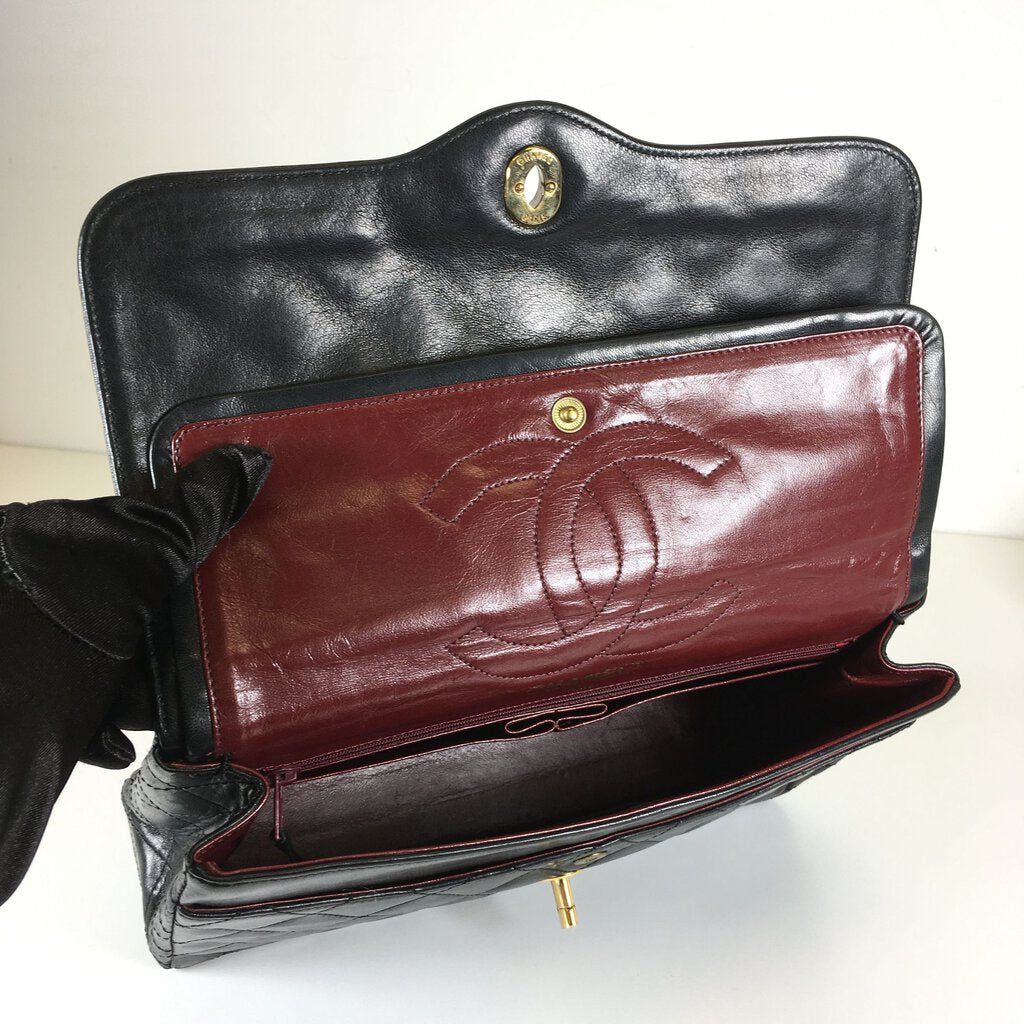 Chanel Vintage Matelasse Flap