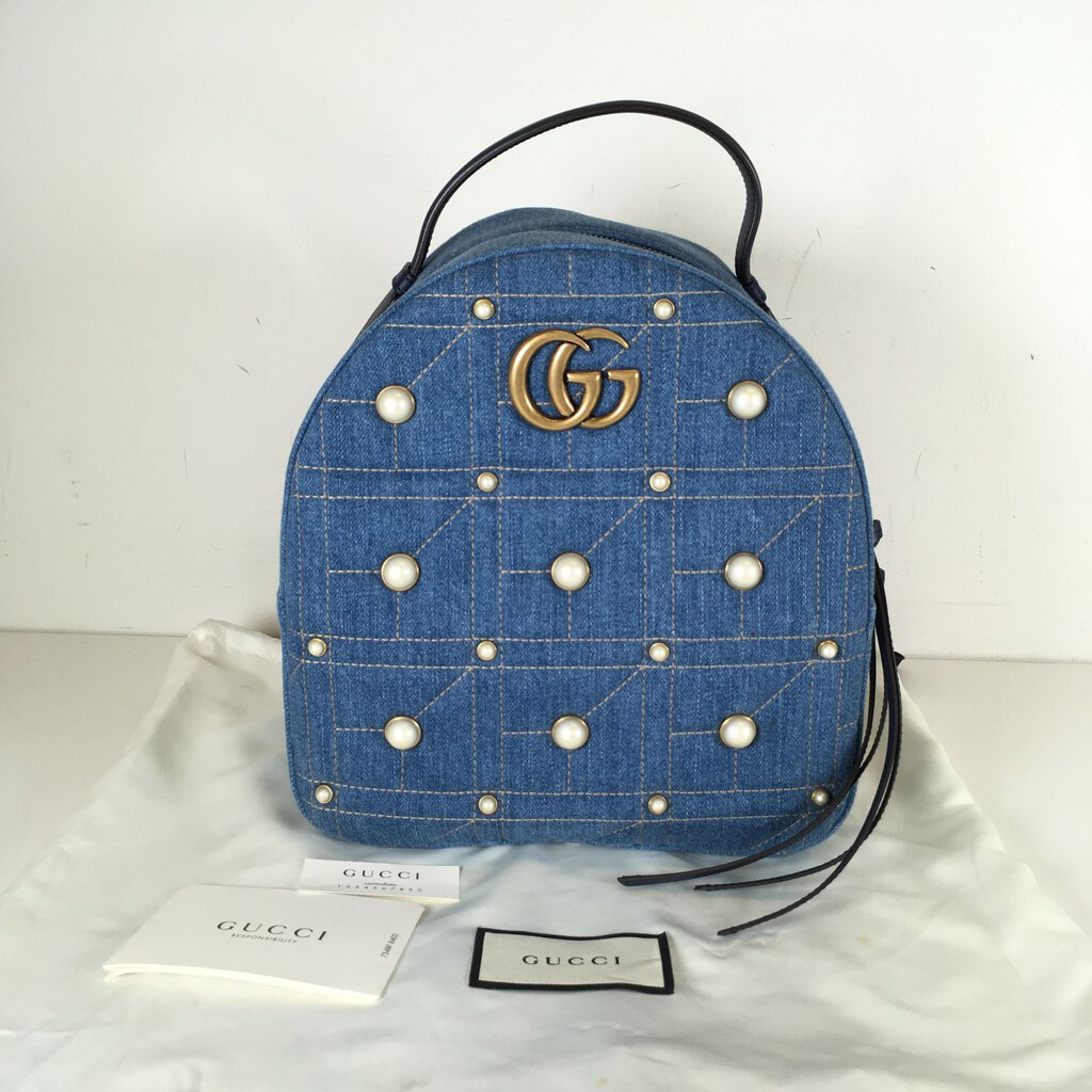 Gucci Marmont Pearl Backpack