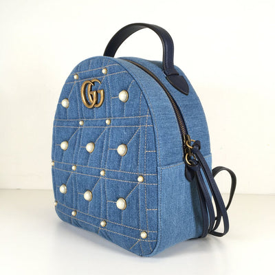 Gucci Marmont Pearl Backpack