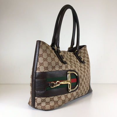 Gucci Horsebit Hasler Tote