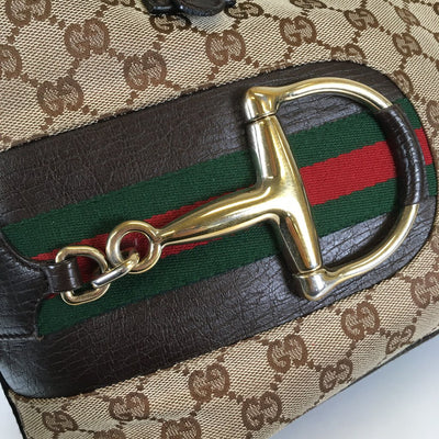 Gucci Horsebit Hasler Tote