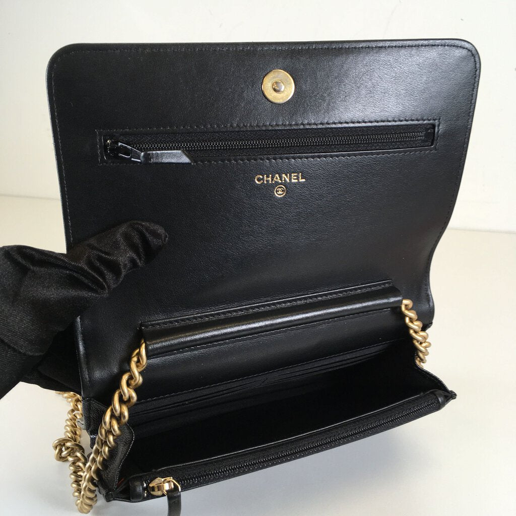 Chanel Boy Wallet on Chain