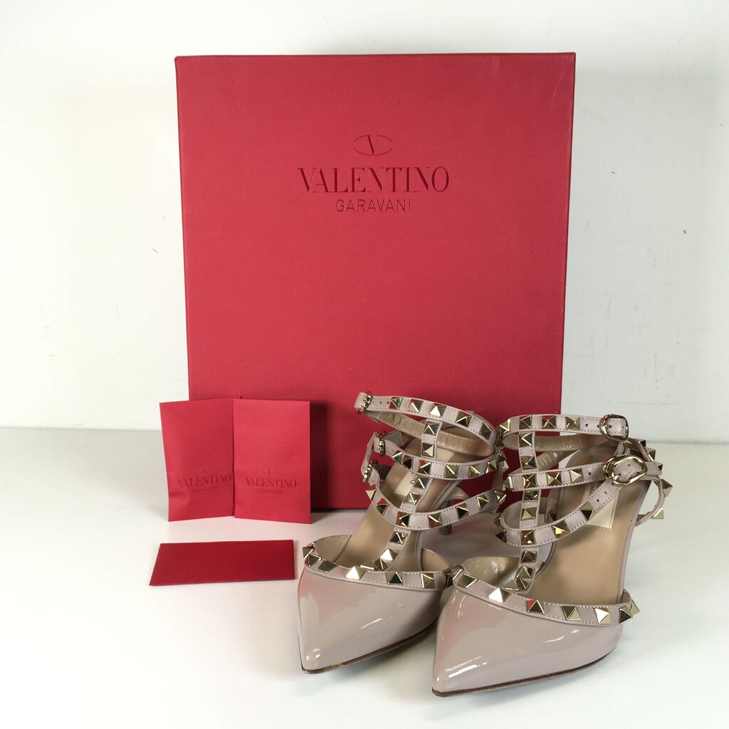 Valentino Rockstud Caged Heels