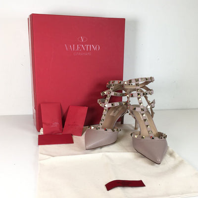 Valentino Rockstud Caged Heels