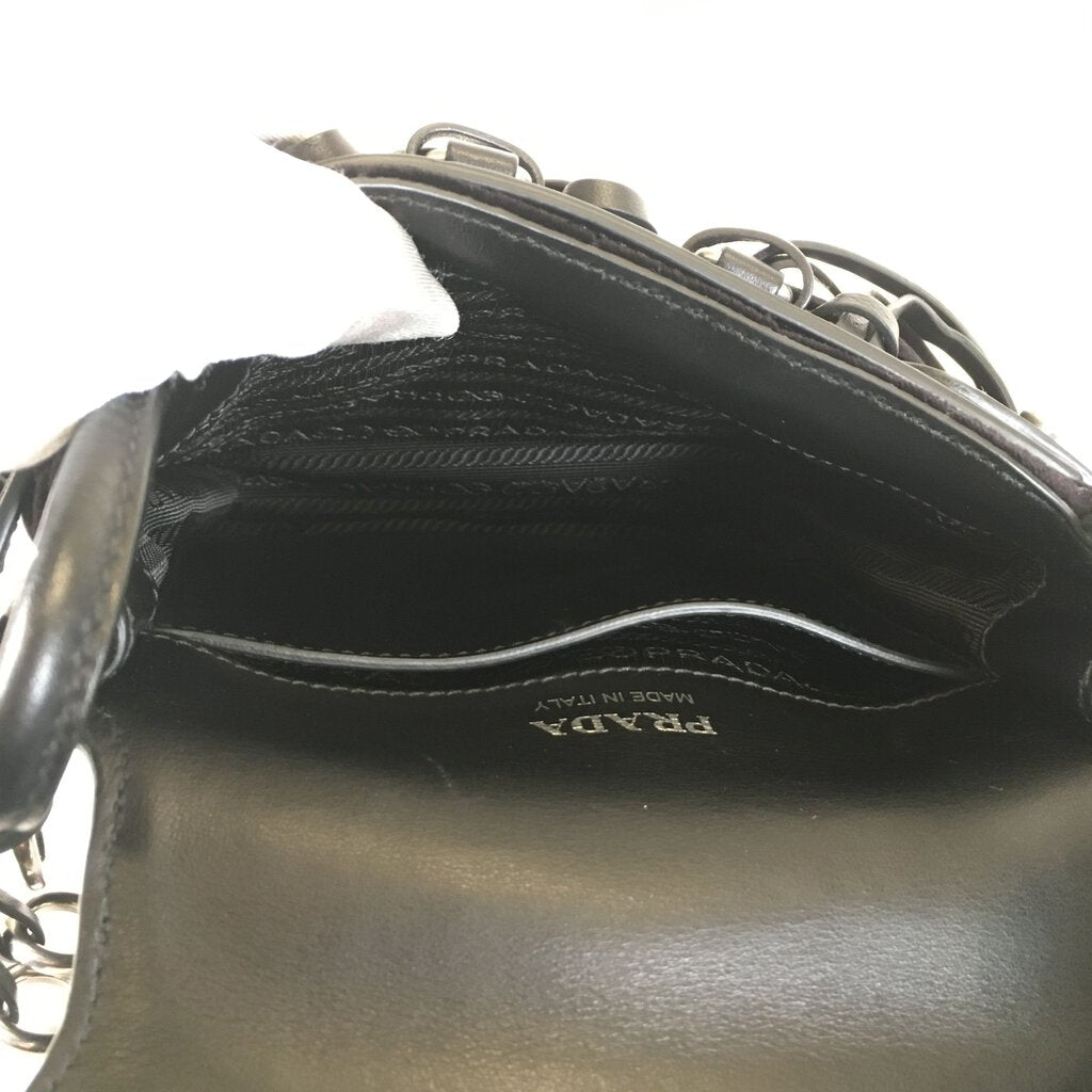 Prada Corsaire Metal Lock Bag