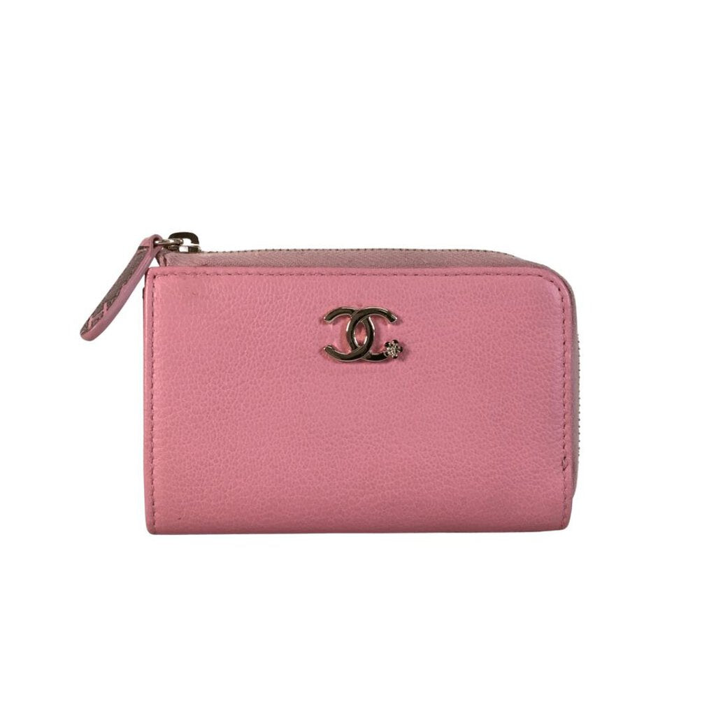 Chanel Camellia Zippy Wallet