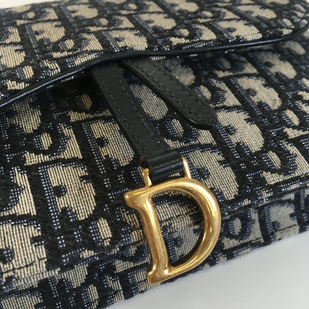 Dior Saddle Oblique Pouch