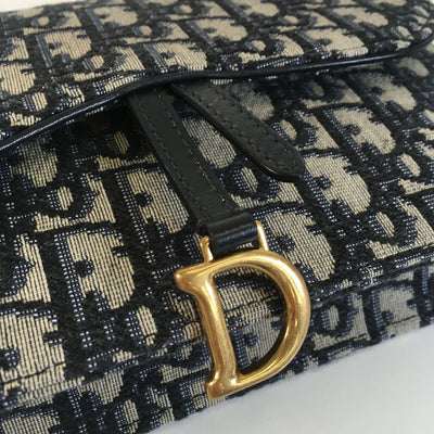 Dior Saddle Oblique Pouch