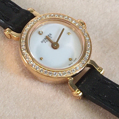 Hermes Faubourg Diamond Watch