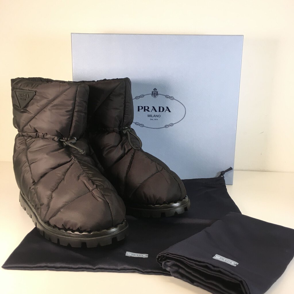 Prada Padded Nylon Booties