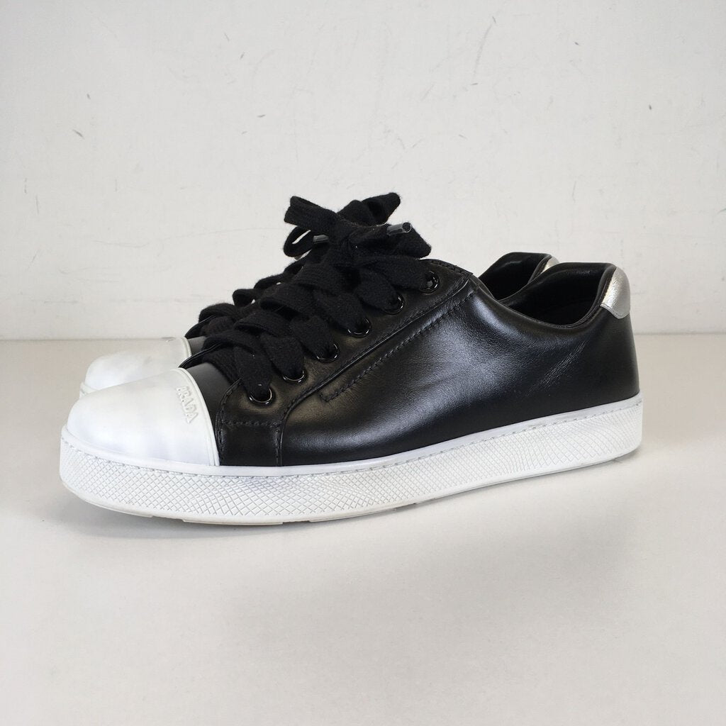 Prada Leather Sneakers