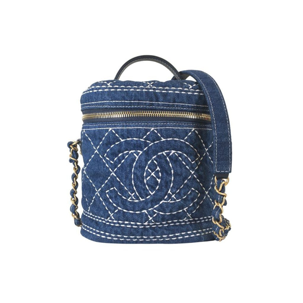 Chanel Denim Vanity Bag