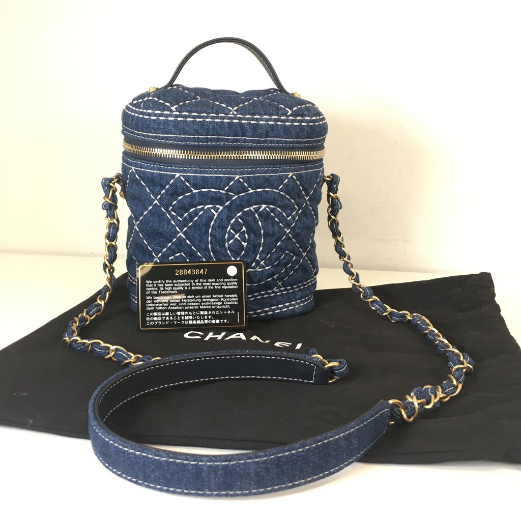 Chanel Denim Vanity Bag