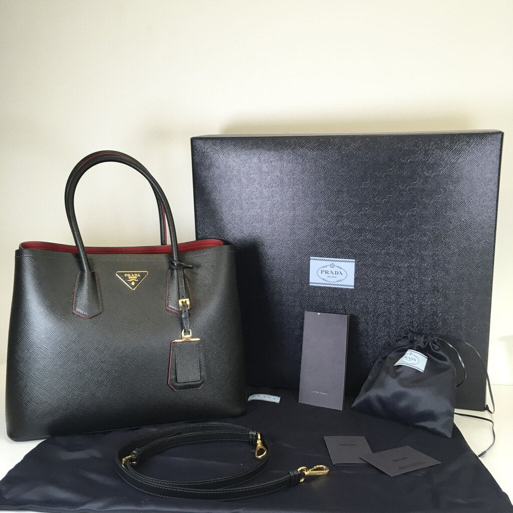 Prada Double Cuir Tote