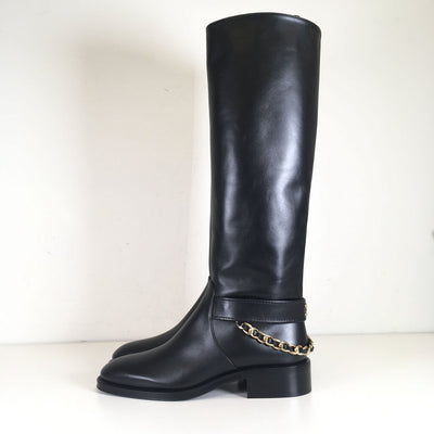 Chanel 22A Riding Boots