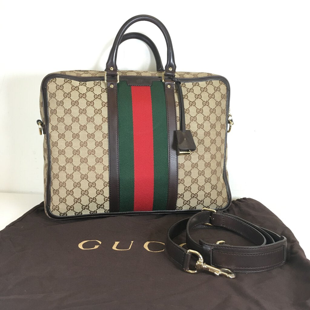 Gucci Supreme Briefcase